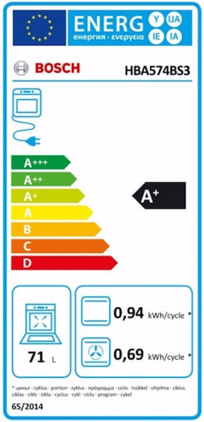 Fournos Entoixizomenos Bosch HBA574BS3